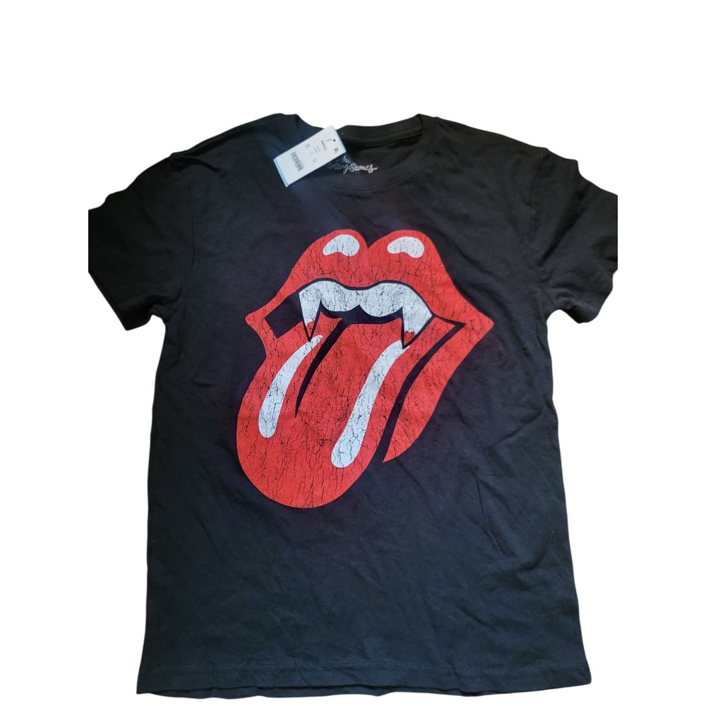NWT New Rolling Stones Vampire Teeth Edition S Small
